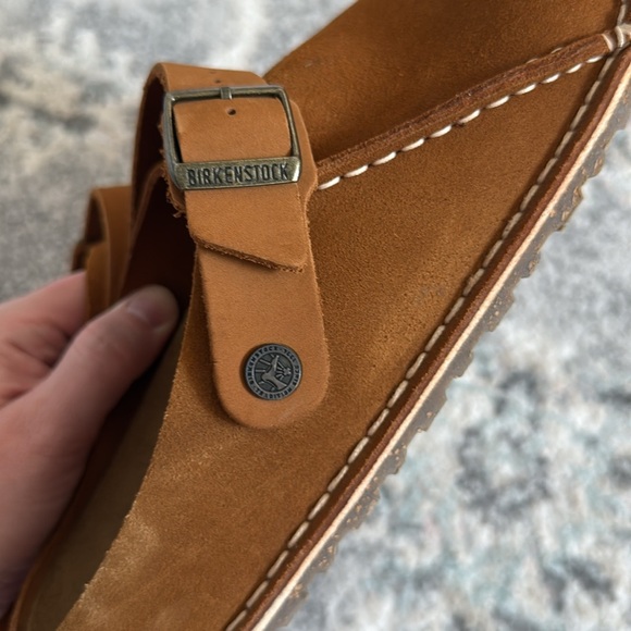 Birkenstock LUTRY Premium Seude Clogs in Mink - Picture 10 of 10